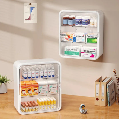 Wall Hanging Storage Rack – No Punch Wall Rack | Family Installation Organizer - ZOOMNSTORE