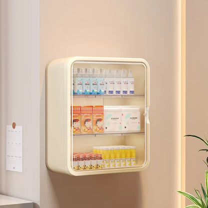 Wall Hanging Storage Rack – No Punch Wall Rack | Family Installation Organizer - ZOOMNSTORE