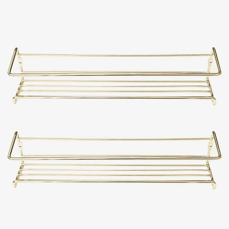 Wall Mounted Spice Rack - Durable Steel Kitchen Storage Rack With Flexible Hanging - ZOOMNSTORE