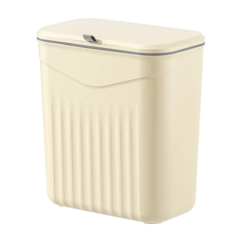 Wall-Mounted Trash Bin - Space-Saving Kitchen Garbage Storage - ZOOMNSTORE