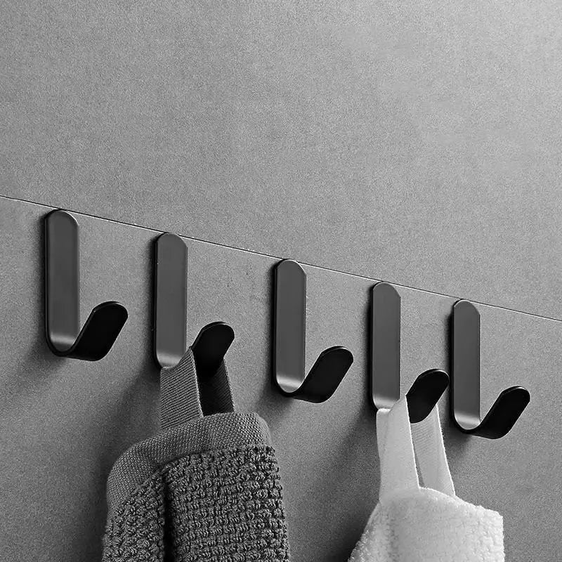 6pcs Wall Organizer Hooks - Multi-Purpose Key Towel and Robe Hangers - ZOOMNSTORE