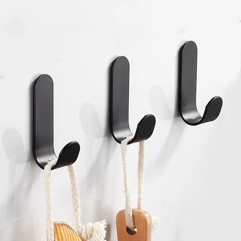 6pcs Wall Organizer Hooks - Multi-Purpose Key Towel and Robe Hangers - ZOOMNSTORE