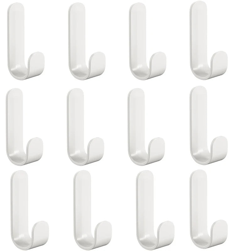 6pcs Wall Organizer Hooks - Multi-Purpose Key Towel and Robe Hangers - ZOOMNSTORE