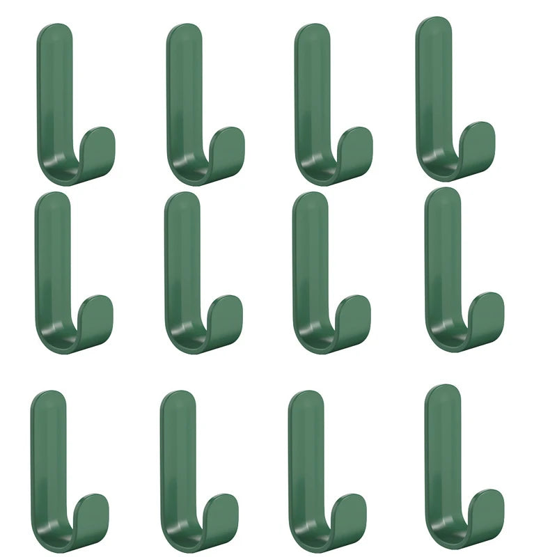 6pcs Wall Organizer Hooks - Multi-Purpose Key Towel and Robe Hangers - ZOOMNSTORE