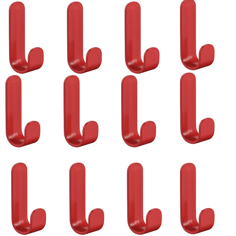 6pcs Wall Organizer Hooks - Multi-Purpose Key Towel and Robe Hangers - ZOOMNSTORE