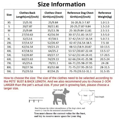 Adidog Dog Hoodie - Warm Autumn Winter Coat for Medium Large Dogs - ZOOMNSTORE