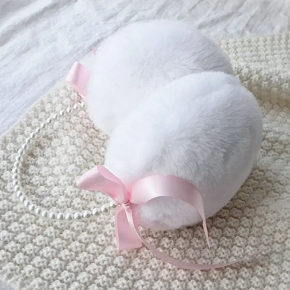 Warm Earmuffs - Plush Ear Warmers Soft Winter Earflaps Cozy Ear Protection - ZOOMNSTORE