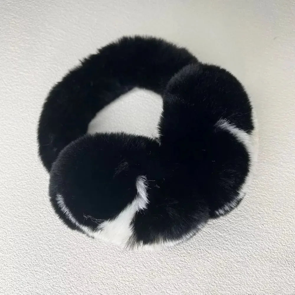 Warm Earmuffs - Plush Ear Warmers Soft Winter Earflaps Cozy Ear Protection - ZOOMNSTORE