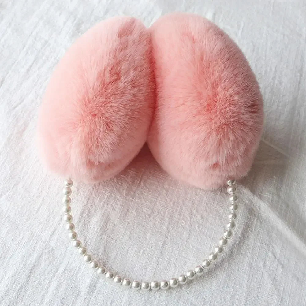 Warm Earmuffs - Plush Ear Warmers Soft Winter Earflaps Cozy Ear Protection - ZOOMNSTORE