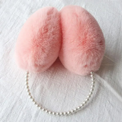 Warm Earmuffs - Plush Ear Warmers Soft Winter Earflaps Cozy Ear Protection - ZOOMNSTORE