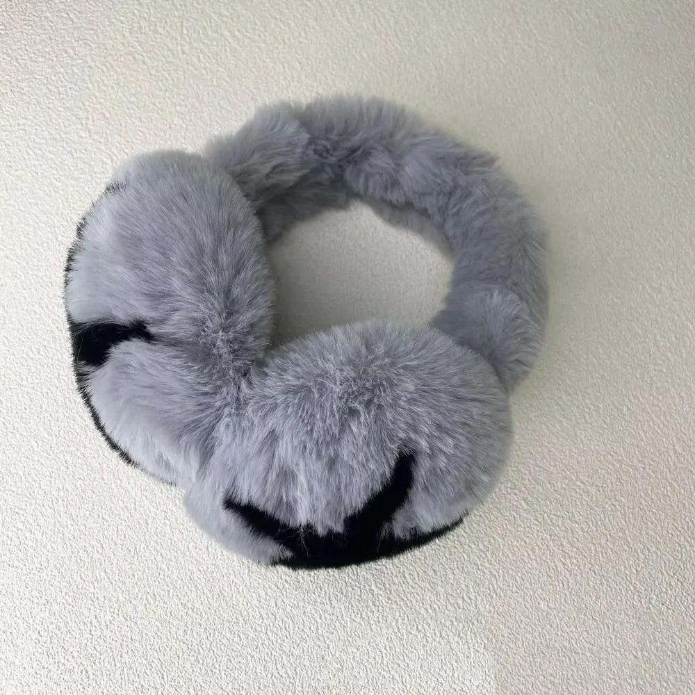 Warm Earmuffs - Plush Ear Warmers Soft Winter Earflaps Cozy Ear Protection - ZOOMNSTORE