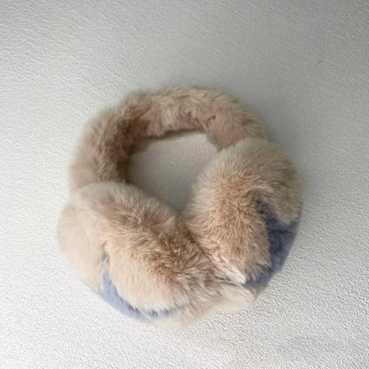 Warm Earmuffs - Plush Ear Warmers Soft Winter Earflaps Cozy Ear Protection - ZOOMNSTORE