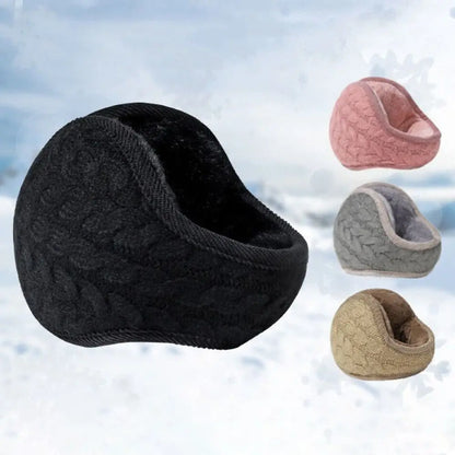 Warm Fleece Earmuffs - Soft Faux Fur Plush Ear Warmers | Unisex Winter Accessories - ZOOMNSTORE