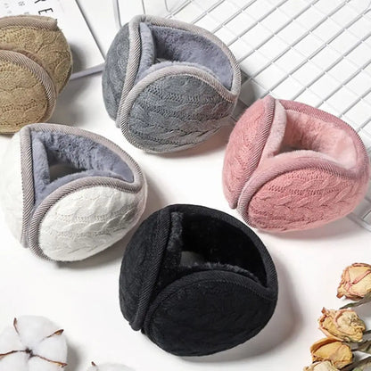 Warm Fleece Earmuffs - Soft Faux Fur Plush Ear Warmers | Unisex Winter Accessories - ZOOMNSTORE
