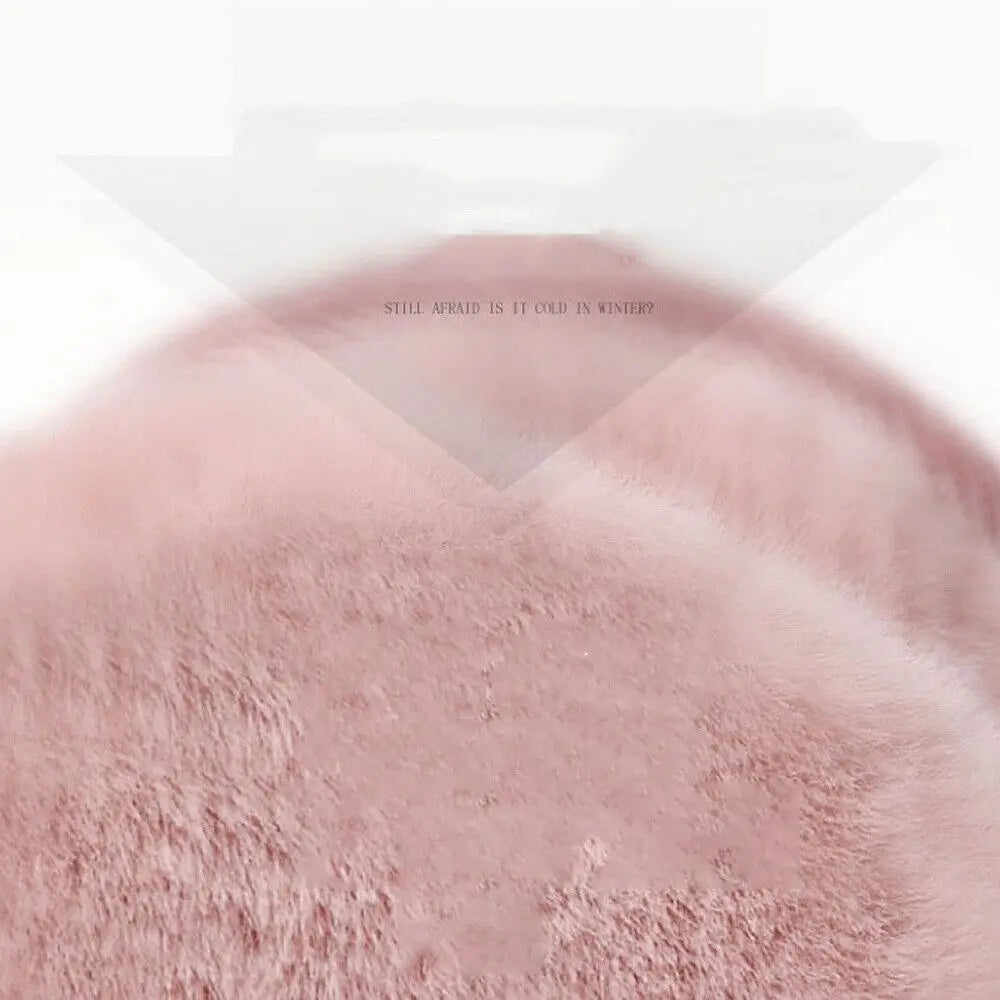 Warm Fleece Earmuffs - Soft Faux Fur Plush Ear Warmers | Unisex Winter Accessories - ZOOMNSTORE