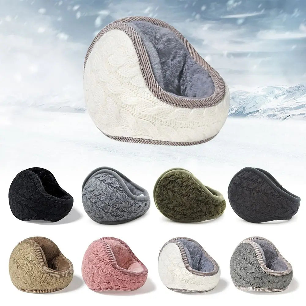 Warm Fleece Earmuffs - Soft Faux Fur Plush Ear Warmers | Unisex Winter Accessories - ZOOMNSTORE