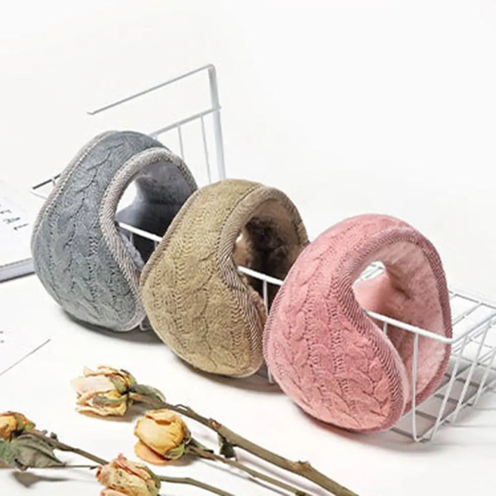 Warm Fleece Earmuffs - Soft Faux Fur Plush Ear Warmers | Unisex Winter Accessories - ZOOMNSTORE