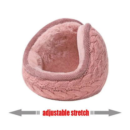 Warm Fleece Earmuffs - Soft Faux Fur Plush Ear Warmers | Unisex Winter Accessories - ZOOMNSTORE