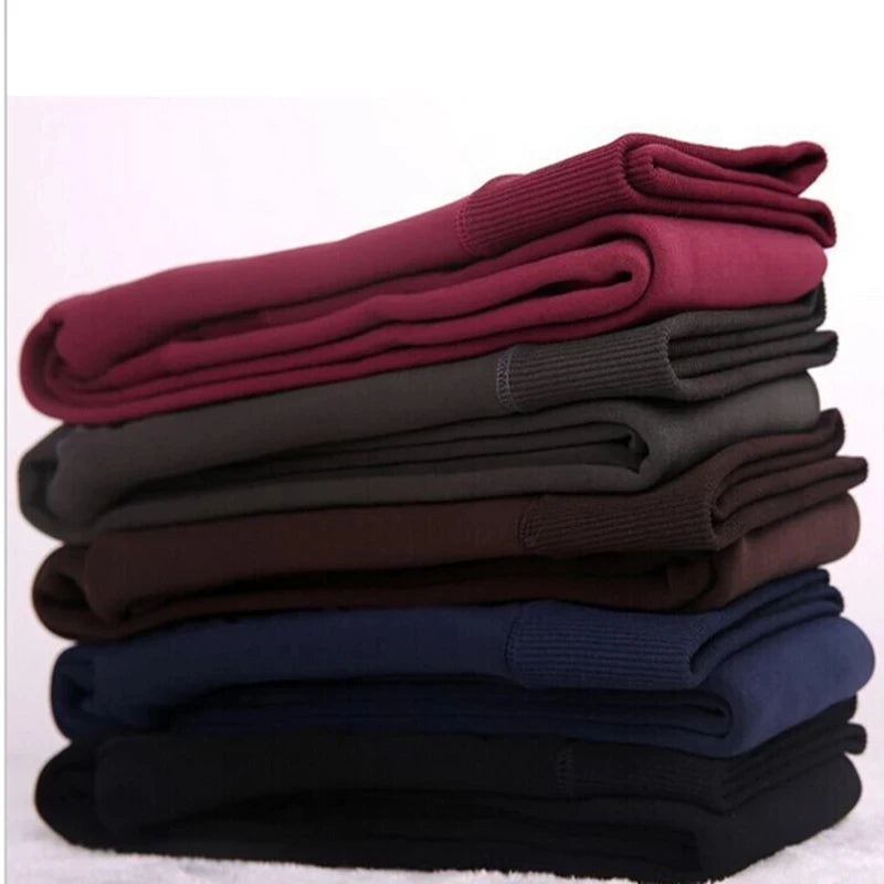 Warm Winter Leggings - High Waist Velvet Thermal Pants Plus Size Women S-5XL - ZOOMNSTORE