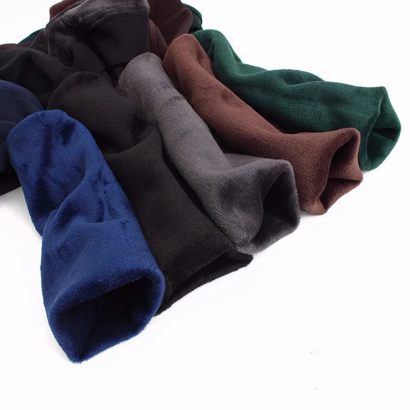 Warm Winter Leggings - High Waist Velvet Thermal Pants Plus Size Women S-5XL - ZOOMNSTORE
