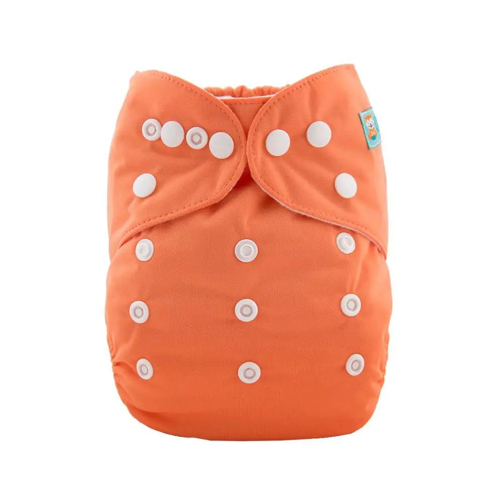 Washable Baby Cloth Diaper – Adjustable Unisex Baby Nappy with Insert | Breathable Waterproof - ZOOMNSTORE