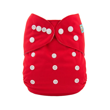 Washable Baby Cloth Diaper – Adjustable Unisex Baby Nappy with Insert | Breathable Waterproof - ZOOMNSTORE