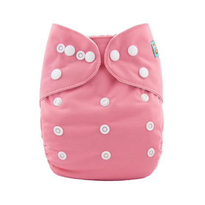 Washable Baby Cloth Diaper – Adjustable Unisex Baby Nappy with Insert | Breathable Waterproof - ZOOMNSTORE