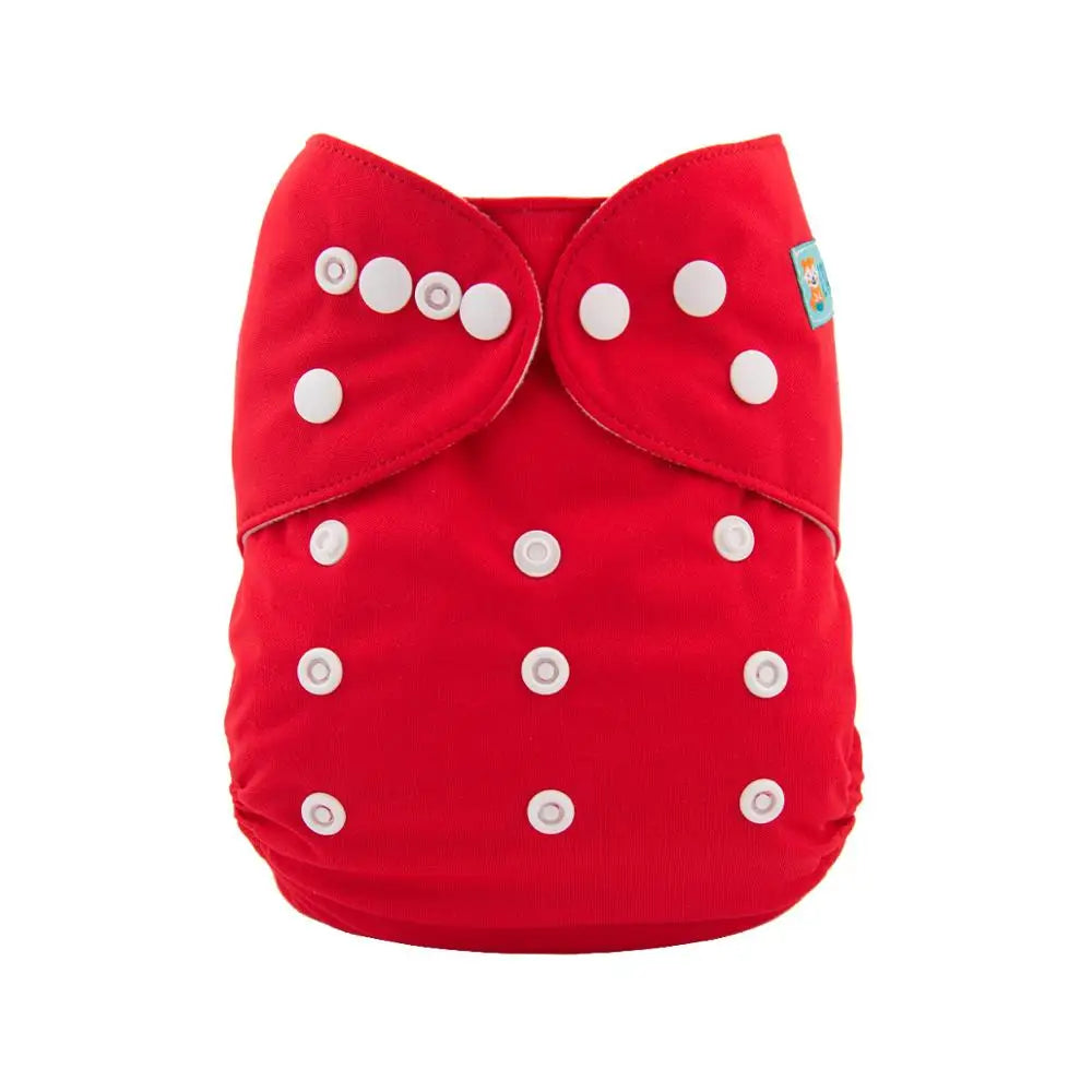 Washable Baby Cloth Diaper – Adjustable Unisex Baby Nappy with Insert | Breathable Waterproof - ZOOMNSTORE