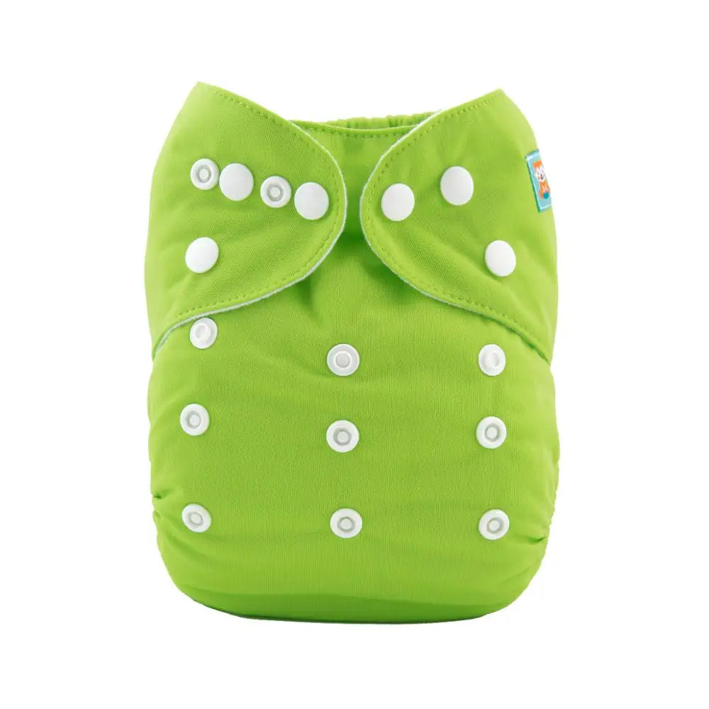 Washable Baby Cloth Diaper – Adjustable Unisex Baby Nappy with Insert | Breathable Waterproof - ZOOMNSTORE