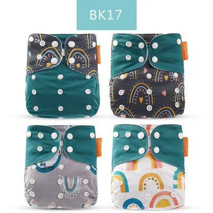 Washable Pocket Diaper – Adjustable Reusable Baby Diaper Cover | Absorbent Ecological Nappy - ZOOMNSTORE