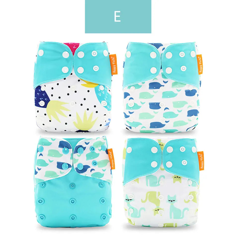 Washable Pocket Diaper – Adjustable Reusable Baby Diaper Cover | Absorbent Ecological Nappy - ZOOMNSTORE