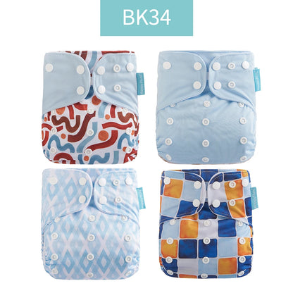 Washable Pocket Diaper – Adjustable Reusable Baby Diaper Cover | Absorbent Ecological Nappy - ZOOMNSTORE