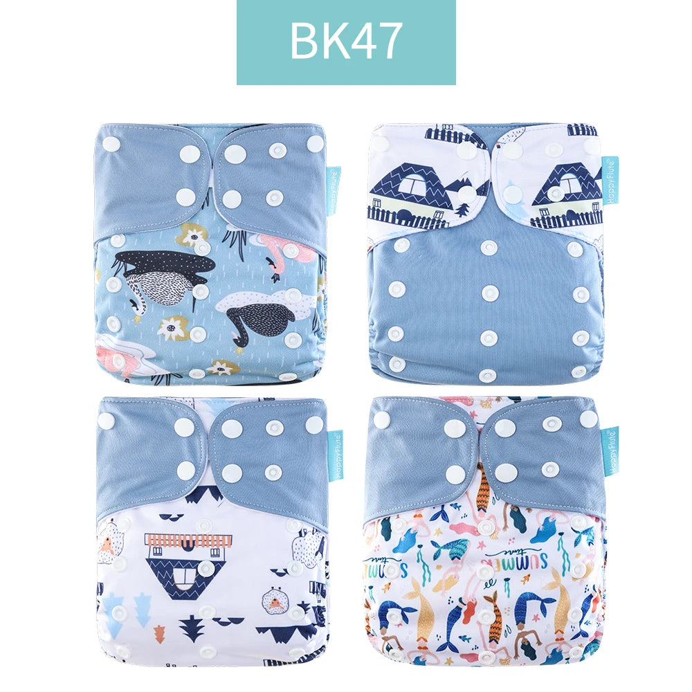 Washable Pocket Diaper – Adjustable Reusable Baby Diaper Cover | Absorbent Ecological Nappy - ZOOMNSTORE