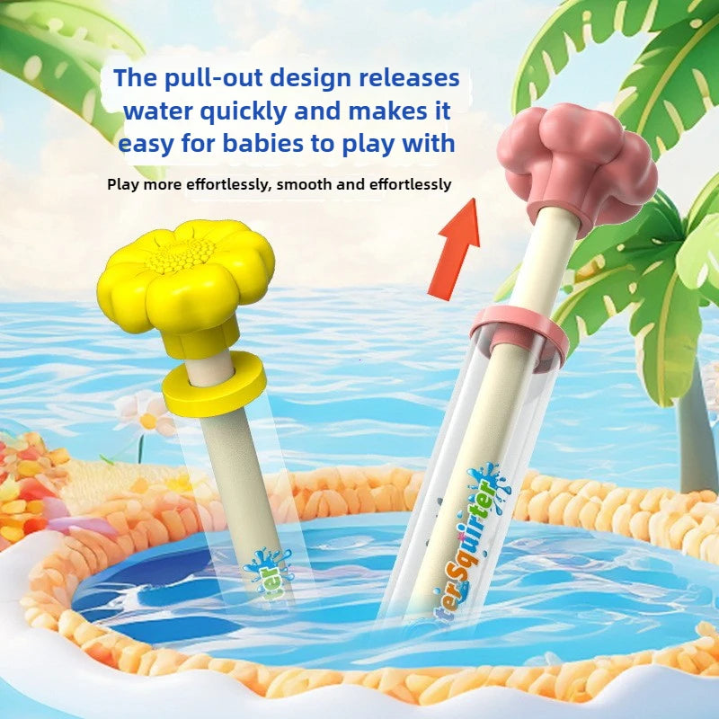 Water Spray Pull-Back Water Gun - Outdoor Splash Toy for Kids Summer Fun - ZOOMNSTORE