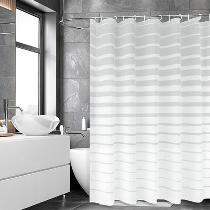 Waterproof Mildew-Proof Bath Curtain - No Drill Hanging Partition Curtain - ZOOMNSTORE