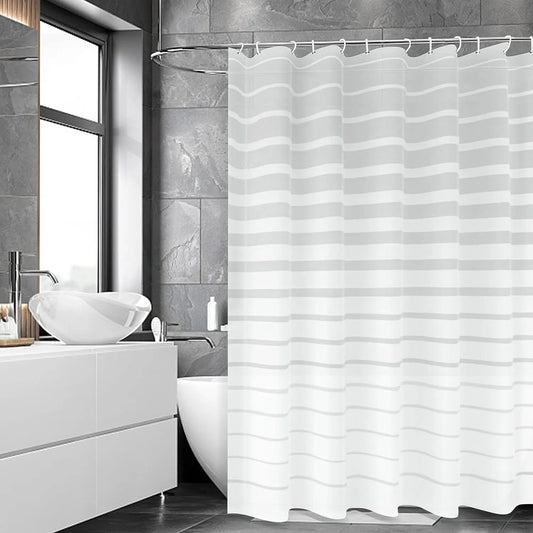 Waterproof Mildew-Proof Bath Curtain - No Drill Hanging Partition Curtain - ZOOMNSTORE