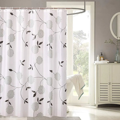 Waterproof Mildew-Proof Bath Curtain - No Drill Hanging Partition Curtain - ZOOMNSTORE