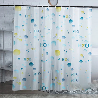 Waterproof Mildew-Proof Bath Curtain - No Drill Hanging Partition Curtain - ZOOMNSTORE