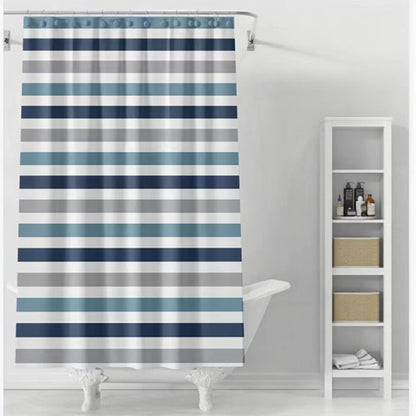 Waterproof Mildew-Proof Bath Curtain - No Drill Hanging Partition Curtain - ZOOMNSTORE