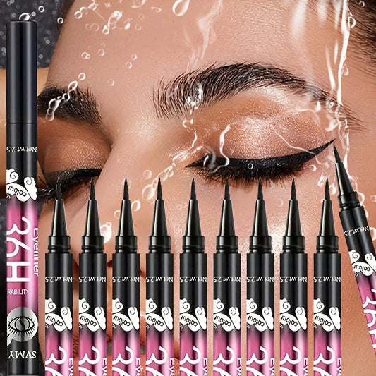 Waterproof Black Eyeliner - 3pcs/5pcs Smudge Proof Cream Eye Makeup Pencils - ZOOMNSTORE