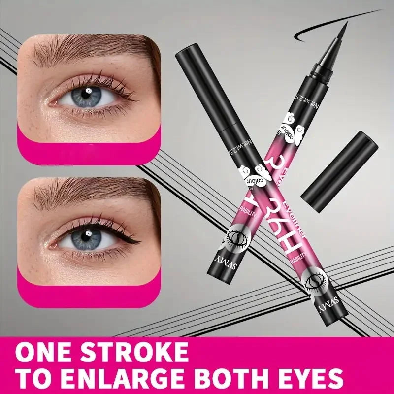 Waterproof Black Eyeliner - 3pcs/5pcs Smudge-Proof, Long-Lasting Eye Pencil Set - ZOOMNSTORE