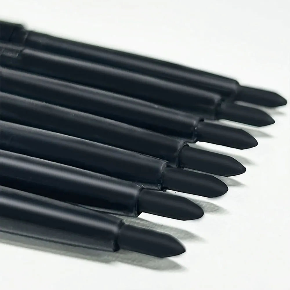 Waterproof Black Eyeliner - 3pcs Smudge-Proof Cream Pencil, Long-Lasting Eye Makeup - ZOOMNSTORE