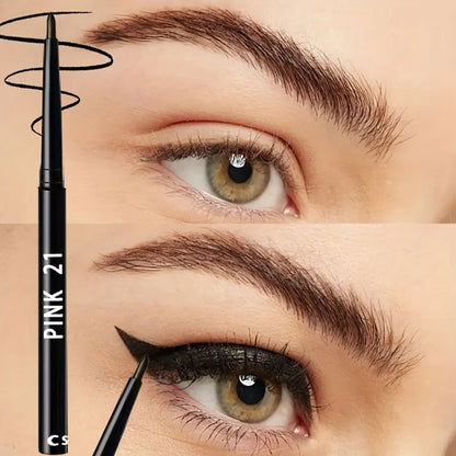 Waterproof Black Eyeliner - 5-Pack Long Lasting Smudge Proof Pencil For Bold Eye Makeup - ZOOMNSTORE