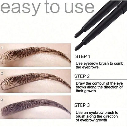 Waterproof Black Eyeliner - 5-Pack Long Lasting Smudge Proof Pencil For Bold Eye Makeup - ZOOMNSTORE