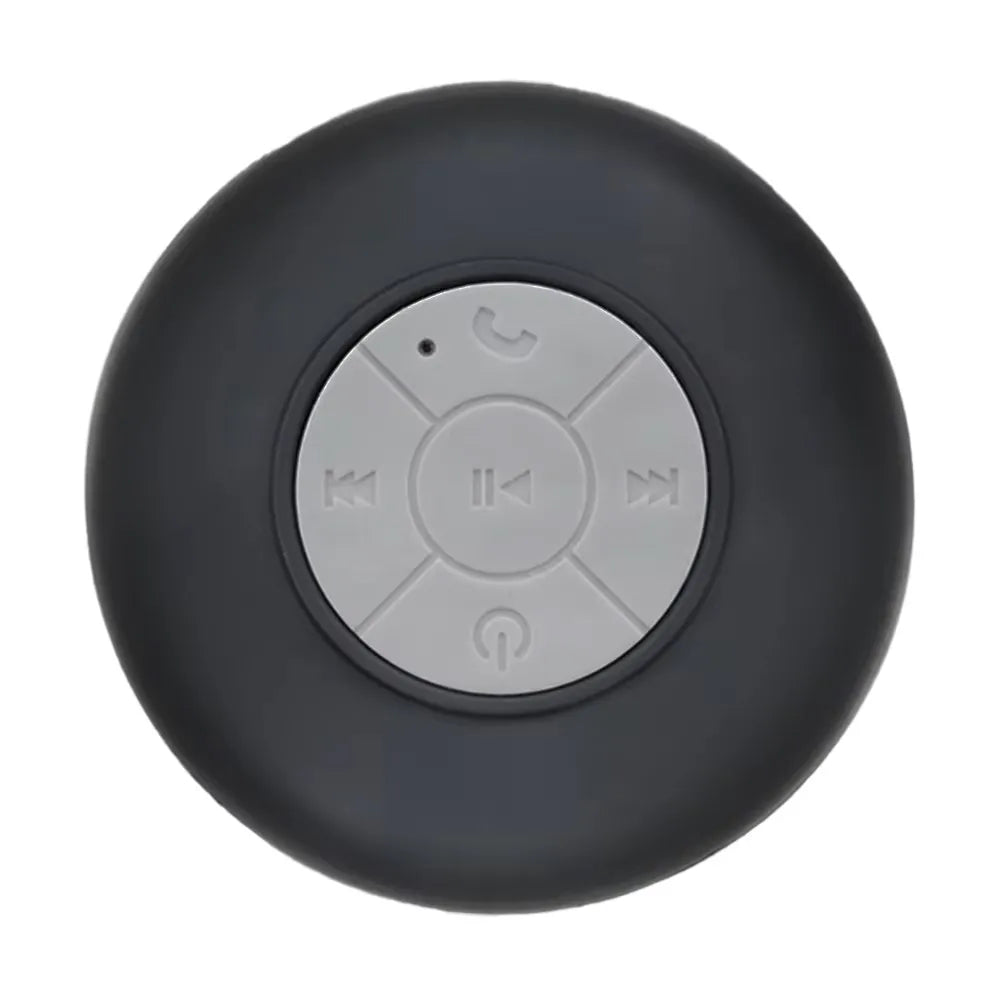 Waterproof Bluetooth Speaker - Compact Portable Speaker with Strong Suction, RGB Lighting & Mic - ZOOMNSTORE