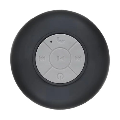 Waterproof Bluetooth Speaker - Compact Portable Speaker with Strong Suction, RGB Lighting & Mic - ZOOMNSTORE