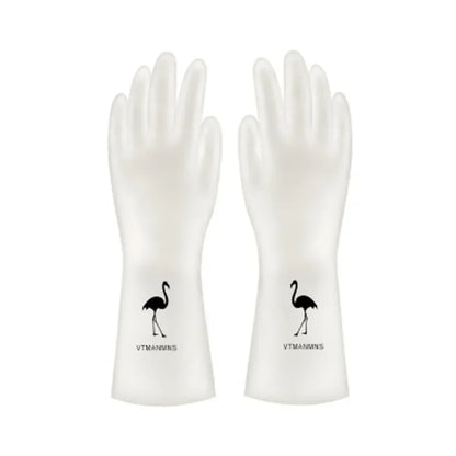 Waterproof Cleaning Gloves – Durable Silicone Kitchen Chore Gloves, Latex-Free - ZOOMNSTORE
