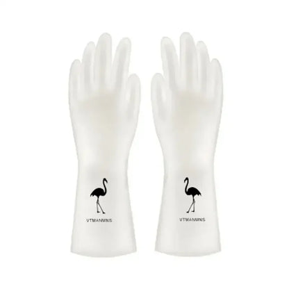 Waterproof Cleaning Gloves – Durable Silicone Kitchen Chore Gloves, Latex-Free - ZOOMNSTORE