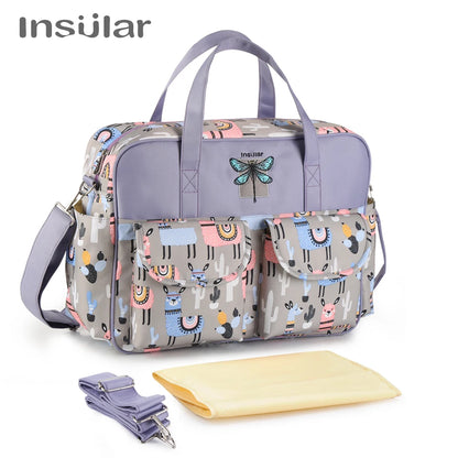 New Style Waterproof Diaper Bag Large Capacity Messenger Travel Bag Multifunctional Maternity Mother Baby Stroller Bags - ZOOMNSTORE