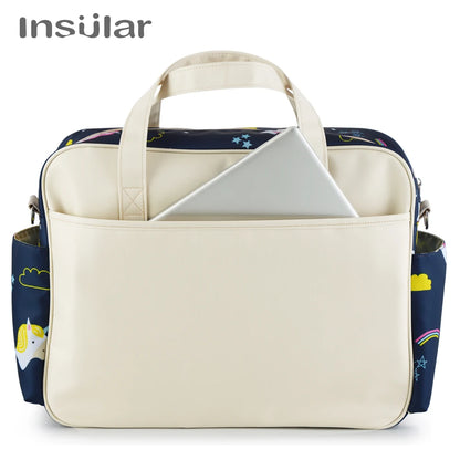 New Style Waterproof Diaper Bag Large Capacity Messenger Travel Bag Multifunctional Maternity Mother Baby Stroller Bags - ZOOMNSTORE